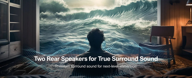 ULTIMEA 320W 5.1 Soundbar with Wireless Subwoofer & 2 Surround Speakers - Loja Manuel Coelho