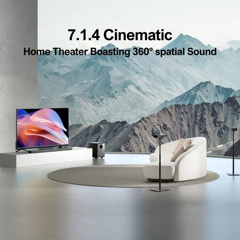 ULTIMEA 7.1.4 Sound Bar for TV with Dolby Atmos, 740W Surround Sound System - Loja Manuel Coelho