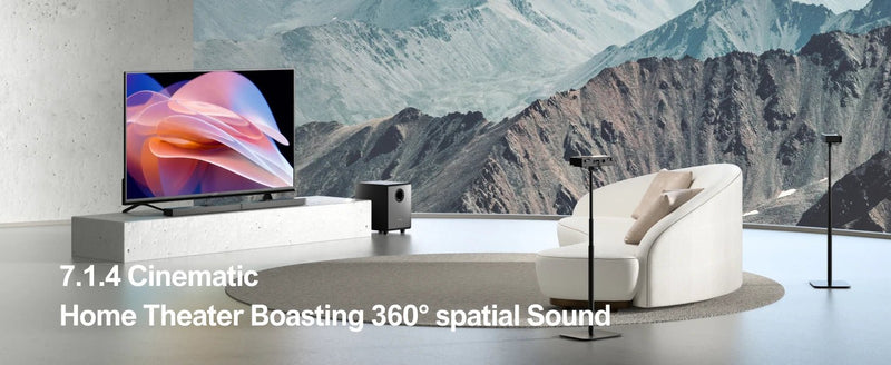 ULTIMEA 7.1.4 Sound Bar for TV with Dolby Atmos, 740W Surround Sound System - Loja Manuel Coelho