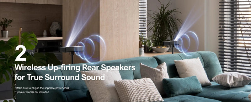 ULTIMEA 7.1.4 Sound Bar for TV with Dolby Atmos, 740W Surround Sound System - Loja Manuel Coelho