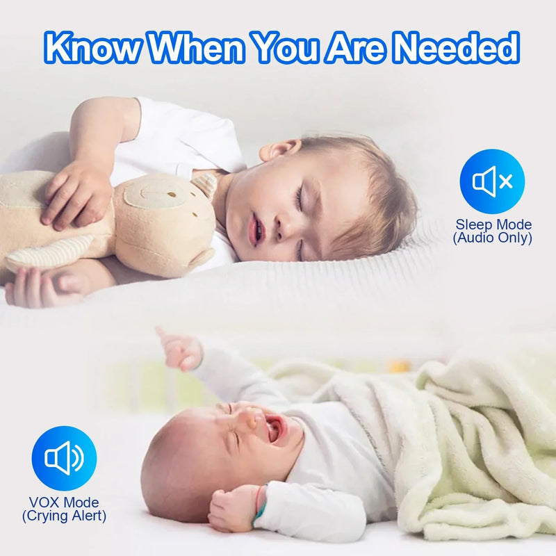 Video Baby Monitor 7‘’Display Screen Pan Tilt Zoom Security Camera IR Night Vision - Loja Manuel Coelho