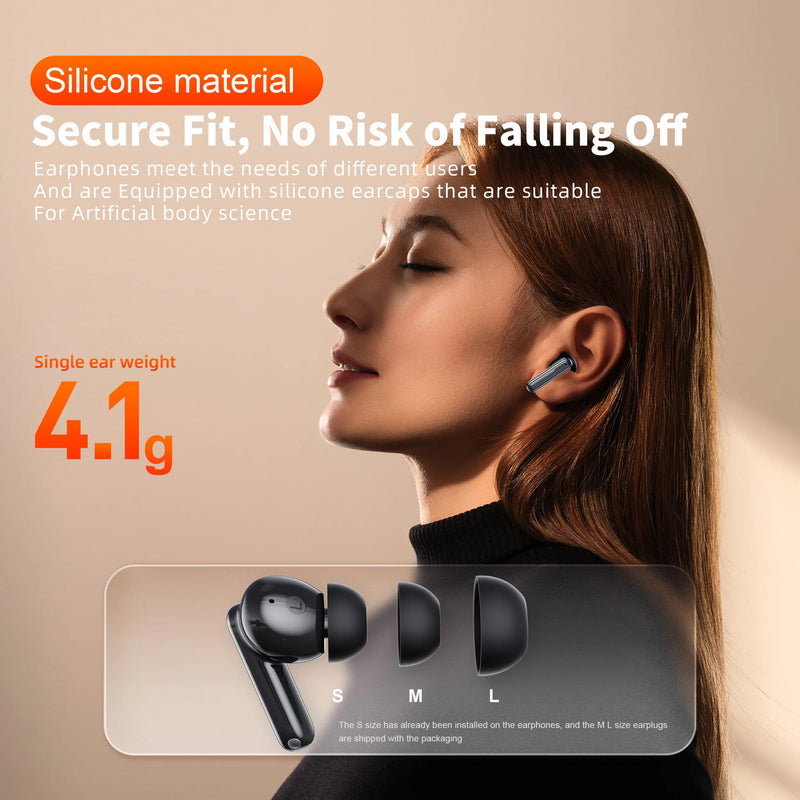 Wireless Headphones,QERE E50,NEW TWS Bluetooth 5.3 - Loja Manuel Coelho