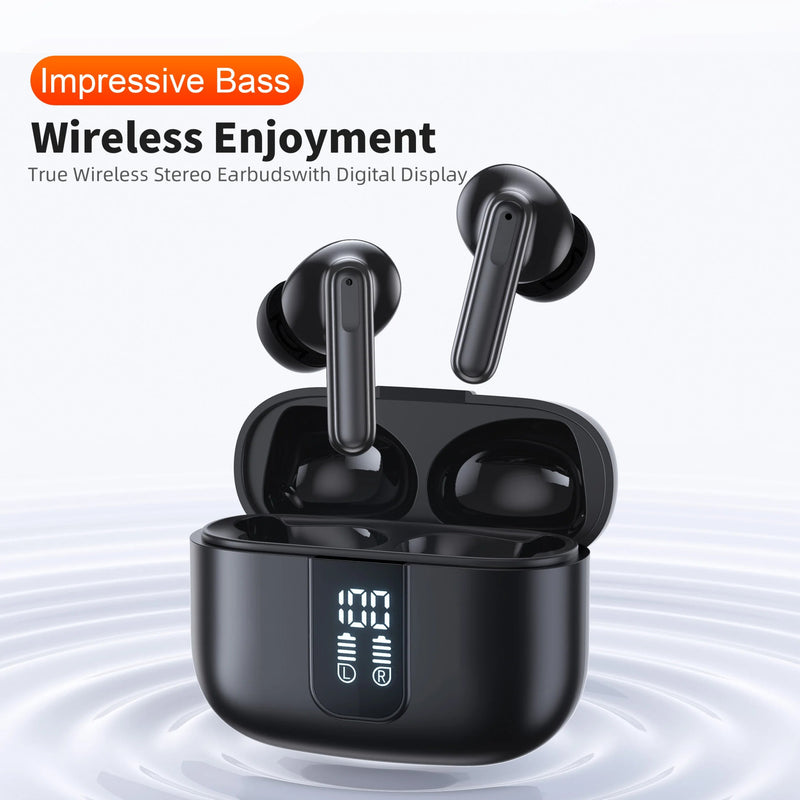Wireless Headphones,QERE E50,NEW TWS Bluetooth 5.3 - Loja Manuel Coelho
