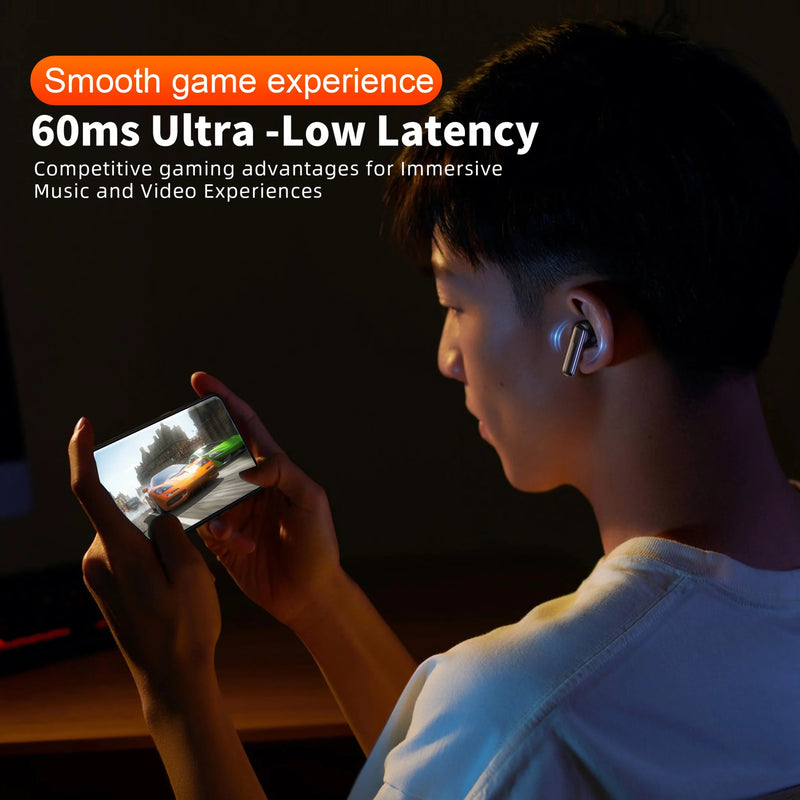 Wireless Headphones,QERE E50,NEW TWS Bluetooth 5.3 - Loja Manuel Coelho