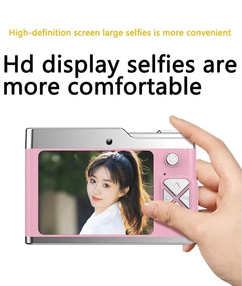 Xiaomi 6k Hd Digital Camera 6400W 2.4in Ips Display With Fill Light 8x Zoom Video Camera - Loja Manuel Coelho