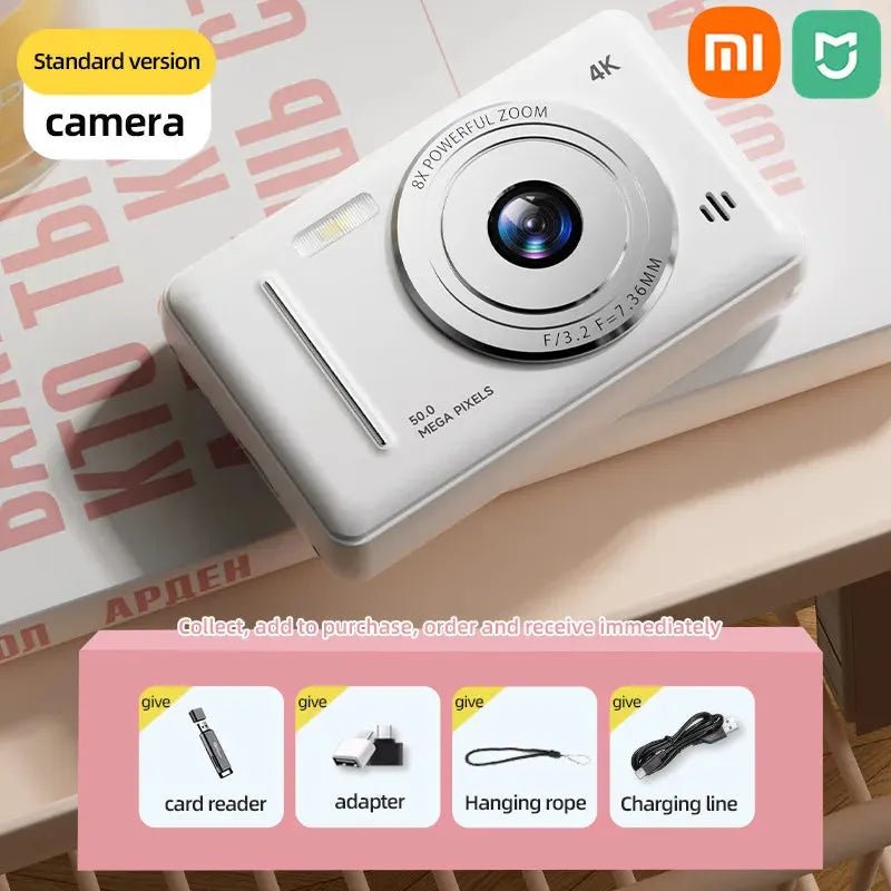 Xiaomi Mijia 4K Digital Camera Dual Camera Flash 50 Million Hd Pixel Pixel Retro - Loja Manuel Coelho