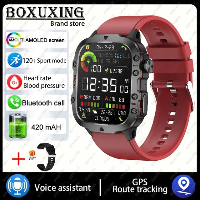 Xiaomi Rugged Military GPS Smart Watch Men AMOLED 1.96"HD | Loja Manuel Coelho