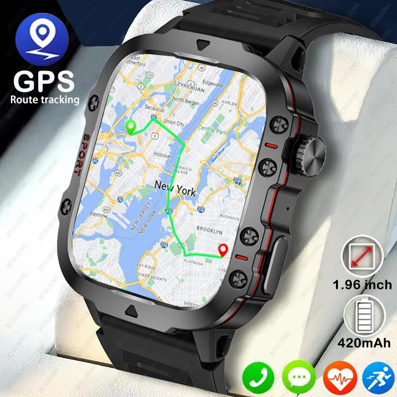Xiaomi Rugged Military GPS Smart Watch Men AMOLED 1.96"HD | Loja Manuel Coelho